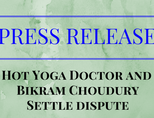 The Hot Yoga Doctor and Bikram Settle Their Lawsuit