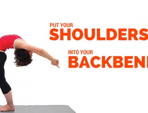 Put Your Shoulders Into Your Backbend?